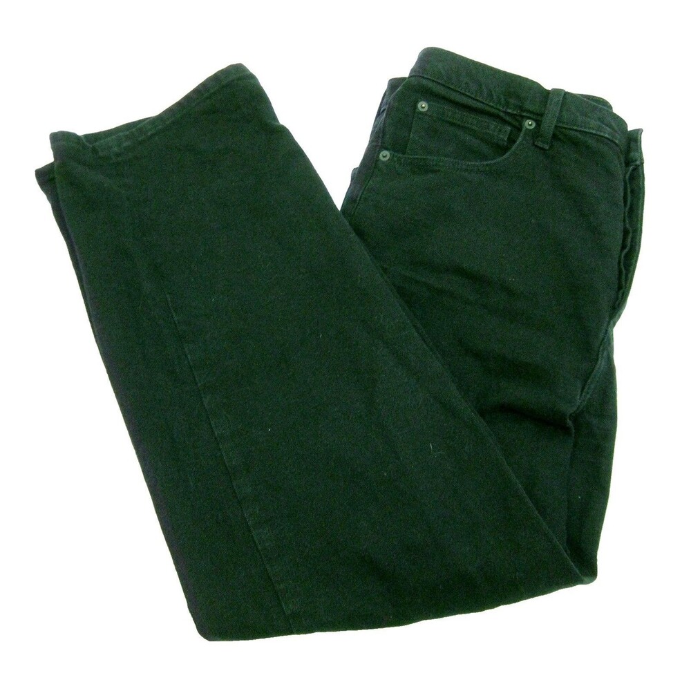 Universal Thread Jeans Womens Size 14 Black High Rise Straight Pants 5 Pockets